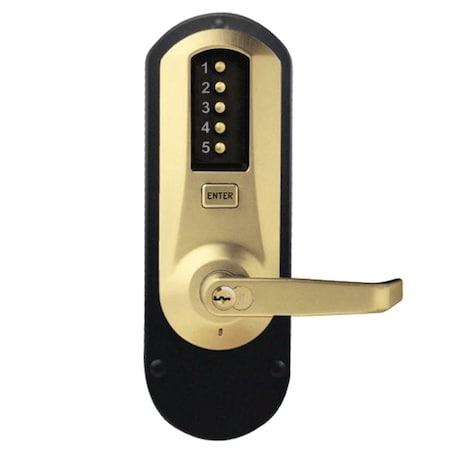Dormakaba Rim Exit Trim with Keypad 5010SWL-04-41